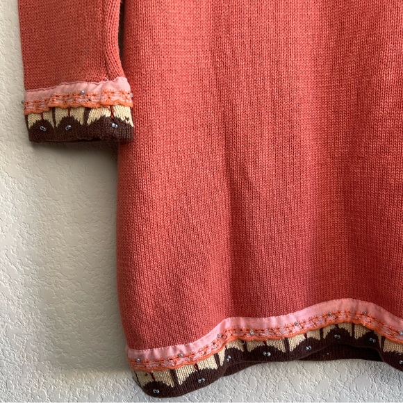 ✨Vintage Storybook Knits | Take Flight Butterfly Embroidered Sequin Cardigan Set - Picture 7 of 16